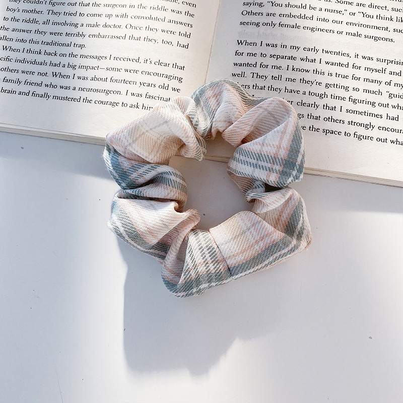 Botón borde de encaje anillo de cabello de intestino para mujeres 2025 nuevo cabello de cabello de alta resistencia cabello de banda de goma duradera