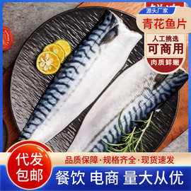 青花鱼调味半成品 鲭鱼青花鱼片 日料店同款烤青占鱼商用顺丰包邮