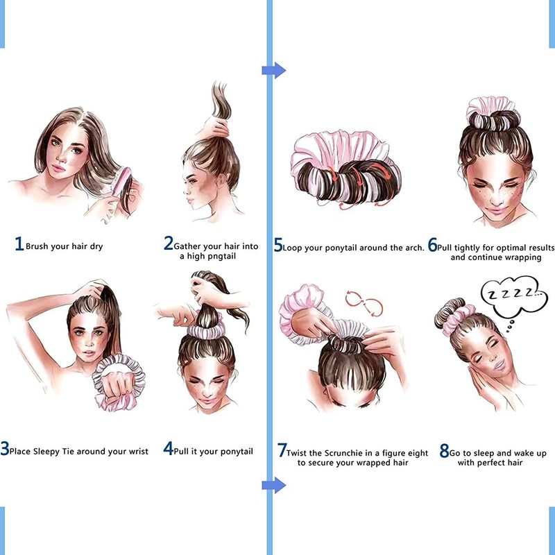 国境を越えた新しいシームレスなボールヘアスタイラー、睡眠用非加熱ヘアアイロン、ポータブル睡眠ヘアアイロン、大腸ヘアゴム|undefined
