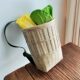 Traditional bamboo woven basket thickened reinforced first layer bamboo leather bamboo basket Oval bamboo strap adjustable hand woven basket
