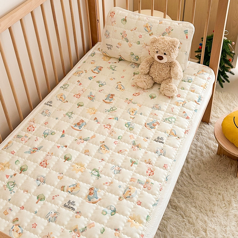 Cotton double-layer children's mattress for side table for kindergarten