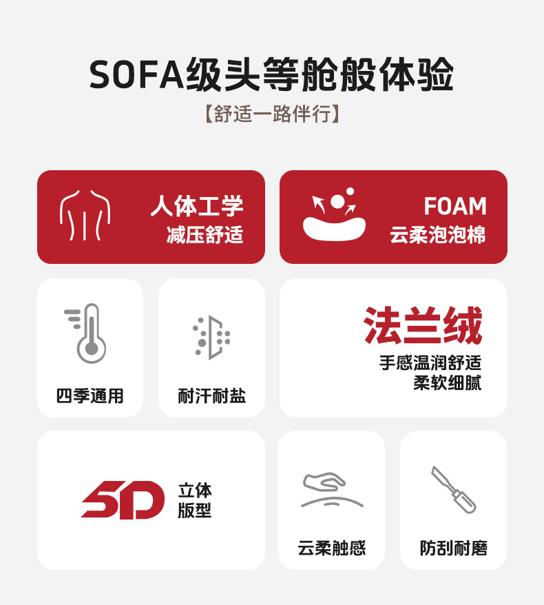 Car headrest advanced sense winter warm Mercedes-Benz car waist cushion pillow flannel seat headrest neck pillow