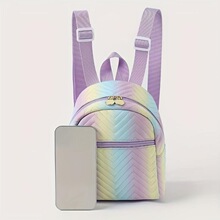 Z 35639 Rainbow Quilted Backpack �ʺ�笷챳�� ŷ���羳