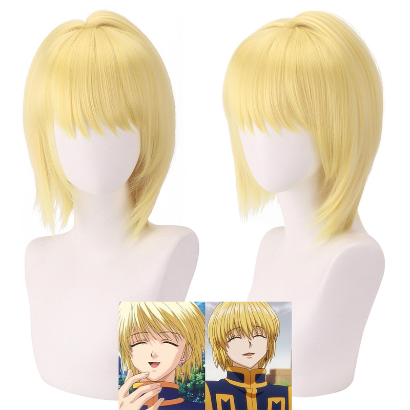 Master Santa Kula Pickup Cos Wig Blonde Big Head HUNTER Full Time Hunter