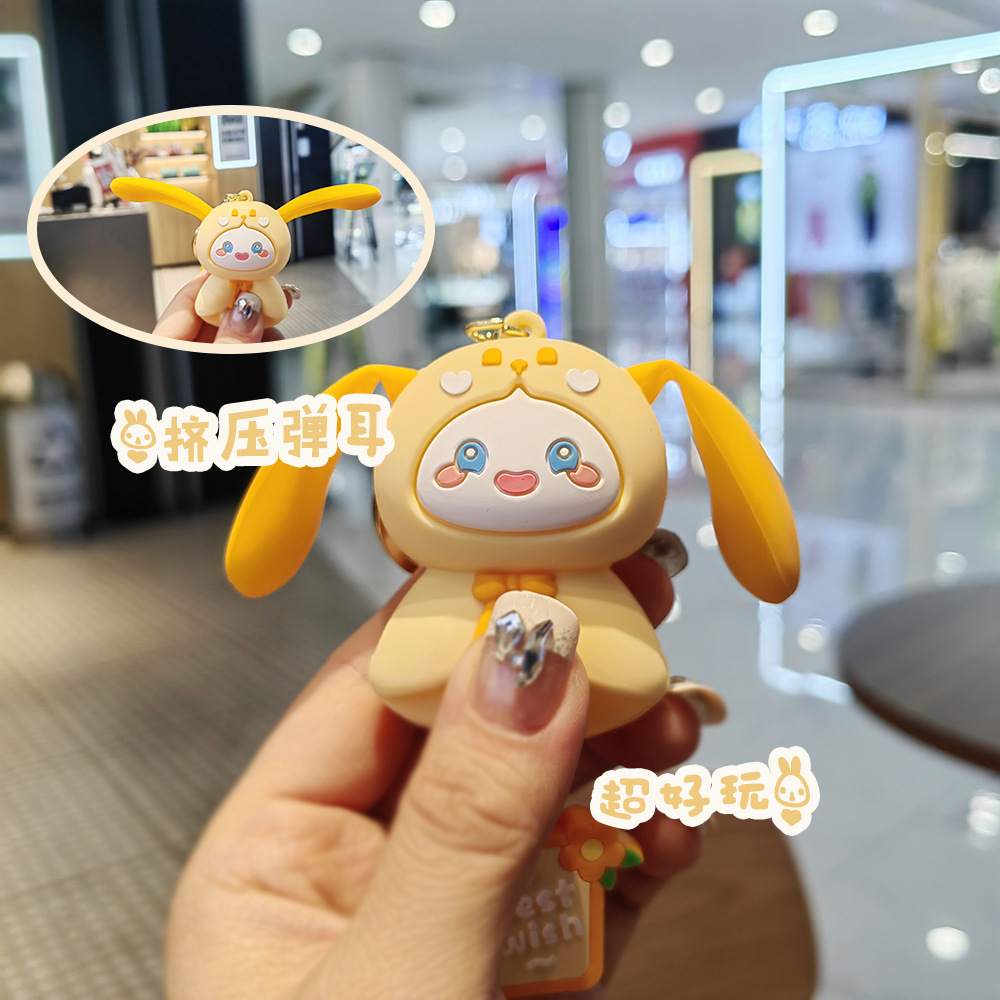 Creativo alivio viento de compresión, sorpresa de cumpleaños para niños y niñas, pequeño regalo para jardín de infantes, regalo para acompañantes, llaveros necesarios