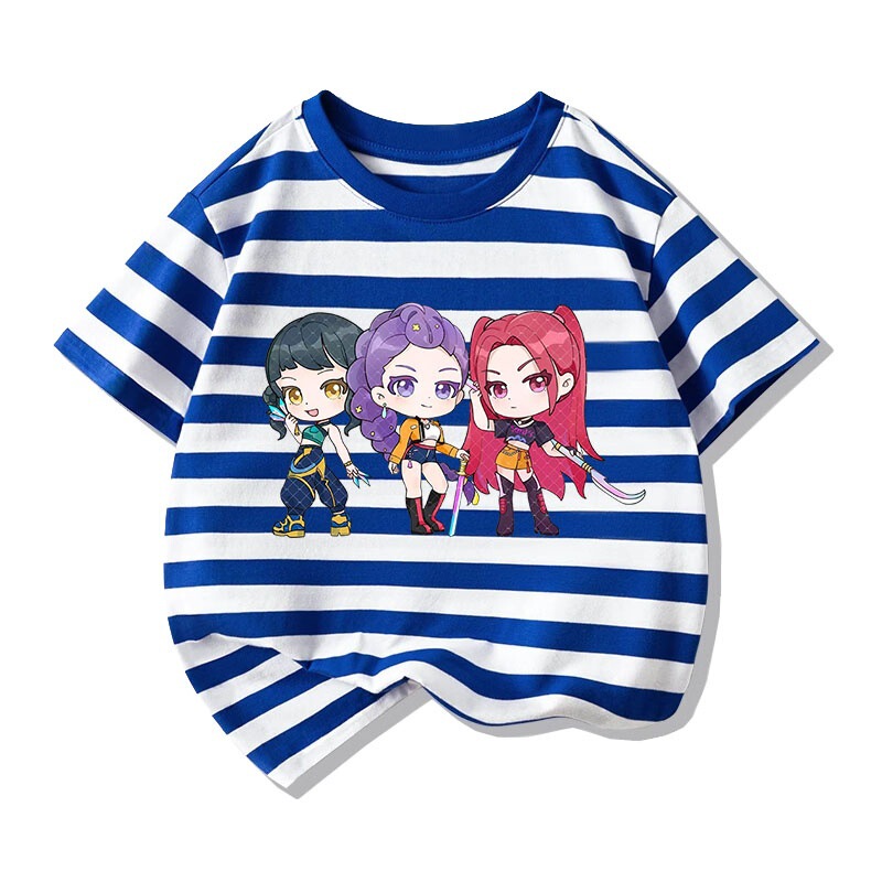 NASA联名Skpop猎魔女团baby宝宝贝比男童女童休闲纯棉t恤半袖衫夏|undefined