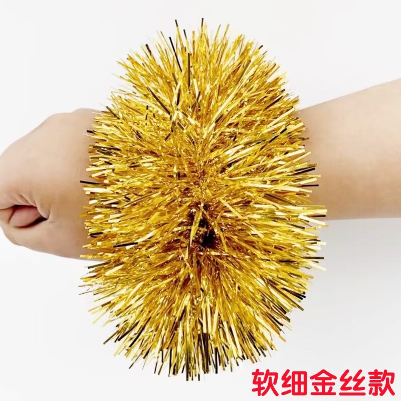 Pulsera de Flores para Animadoras de Película PET para Actuación de Animadoras