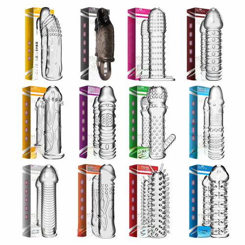 Fantasy Crystal Wolf Tooth Condom Special Condom Adult Sex Toy Condom Family Planning Sexual Supplies Condom Wholesale