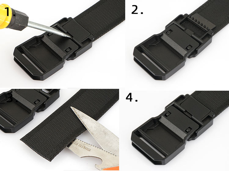 Neuer taktischer elastischer Herren-Gürtel, atmungsaktiv, komfortabel, sportlich, lässig, modisch, Universalstil, Arbeitshose, multifunktionaler Ledergürtel