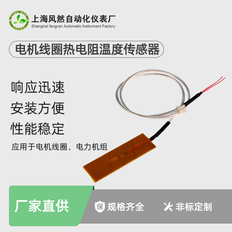 批发电机绕圈温度传感器电力机组热电阻探头铂RTD探针精准测温