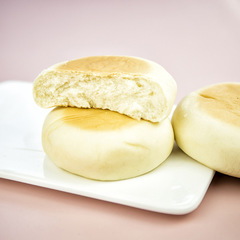 好麥208g奶香味蛋奶餅 早餐零食軟式麵包大袋裝