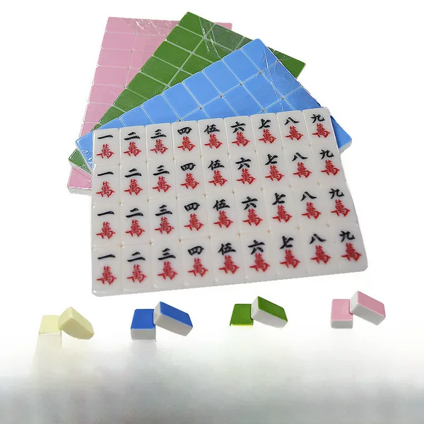 Factory spot melamine portable mini mahjong board outdoor dormitory travel portable mini mahjong can be distributed