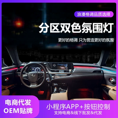 Lexus – for Lexus ES Panel (Dashboard) işıqlandırması