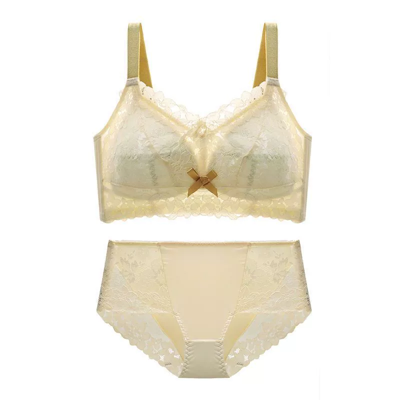 Push-Up Wireless Bra, Supportive Summer Underwire-Free, Breathable, Sizes 38D–42D