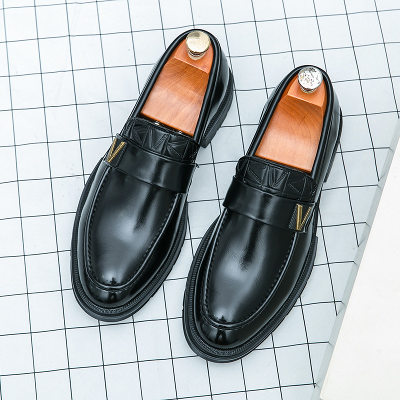 Doudou zapatos para hombres grandes nuevos zapatos de verano transpirables Lefour un pie de calzado de calzado de hombre de estilo coreano zapatos casuales