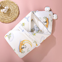 婴儿包被初生春秋款新生儿宝宝用品产房秋冬季薄款纯棉加厚抱被