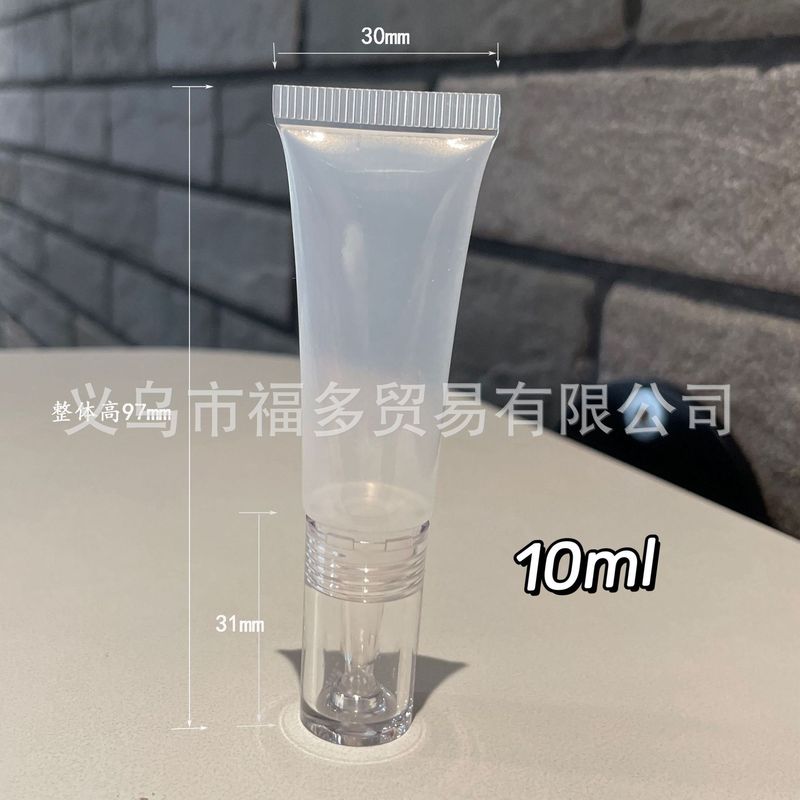 水滴头软管10ml15ml化妆品护肤品粉底液分装瓶眼霜精华软管现货供|undefined