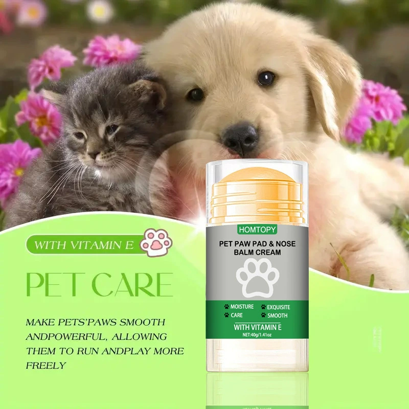 Новый трансграничный продукт, крем для лап домашних животных, крем для ухода за мясными подушечками для кошек, увлажняющий крем для ухода за лапами собак, против высыхания