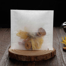 反折封口茶包袋一次性玉米纤维袋100片泡茶装粉小药包浸泡滤渣袋