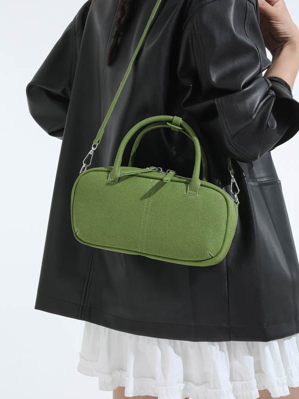 Bolso de bolos de nicho coreano, bolso de bolos retro de alta calidad, bolso de alta calidad.