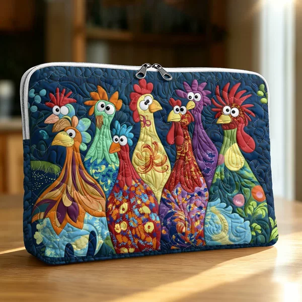 2026 Cross-Border Independent Station Amazon New Fashion Quilted Tablet Bag Digital Print Handbag