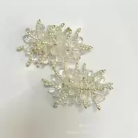 Модные и простые туфли с жемчугом и кристаллами, цветочные ювелирные аксессуары, съемная пряжка для обуви «сделай сам», красивые аксессуары для обуви на высоком каблуке с кристаллами