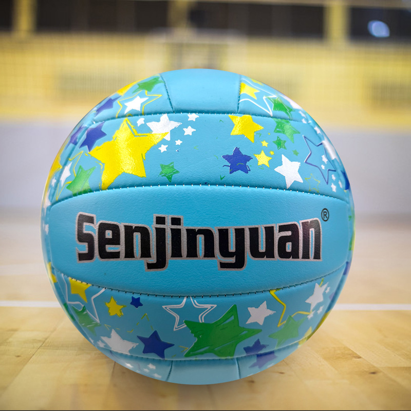 Wholesale No. 5 volleyball machine sewing material new star style youth competition training Beach Volleyball