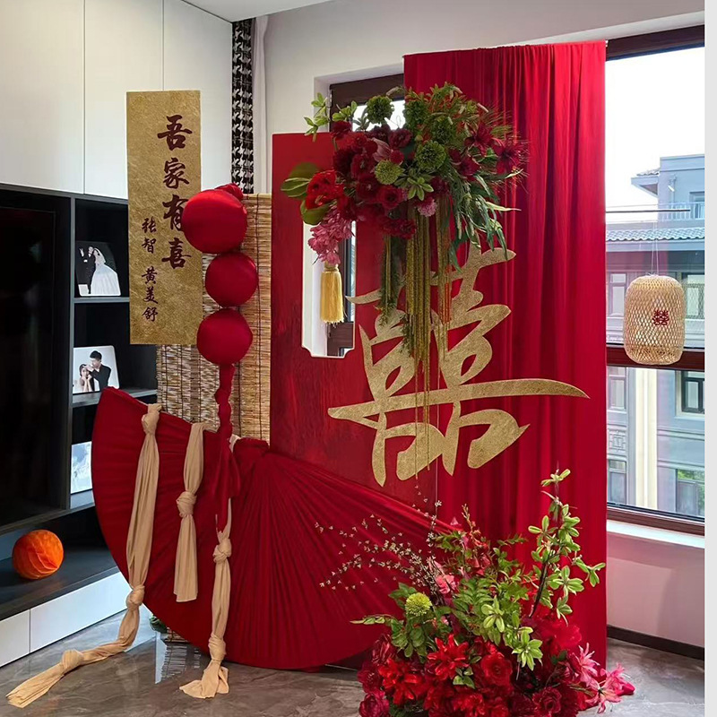 婚庆户外草坪T型铁艺架子道具婚礼挂纱布幔装饰支架伸缩广告展架|undefined
