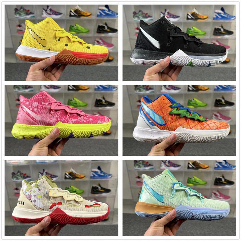 Putian Shoes Irving 5Ep Smiley Spongebob Male Kobe 5 Venom Durant 12 Sports Basketball Shoes Generation