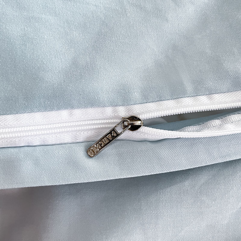 Cama de algodón de clase A para madres y bebés, ropa de cama de cuatro piezas, ropa de cama de color sólido, ropa de cama, dormitorio de estudiantes, tres piezas