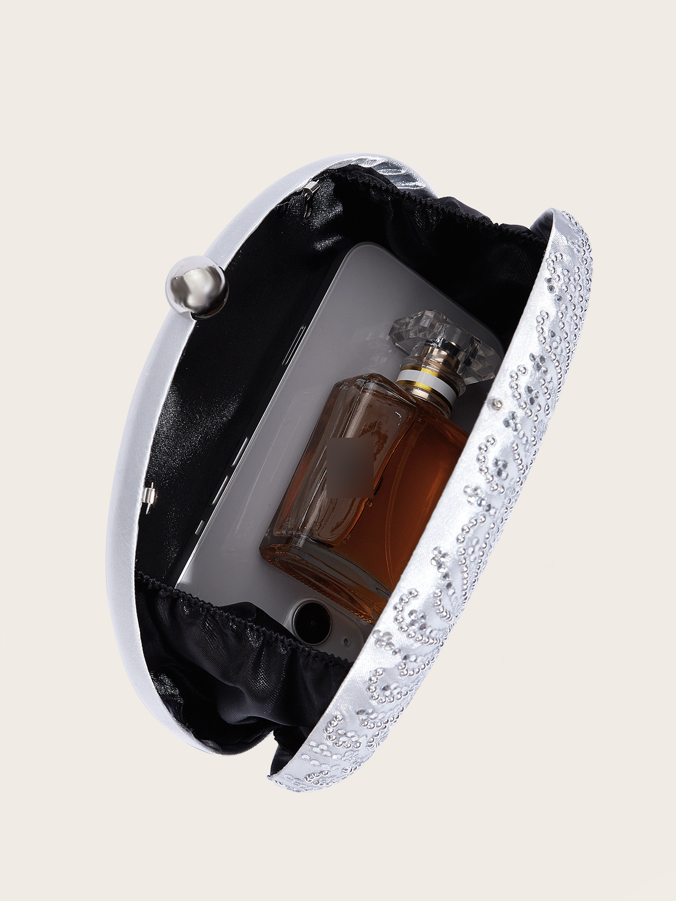 Borsa a tracolla con catena elegante da sera, da sposa e da ballo_voghion.com