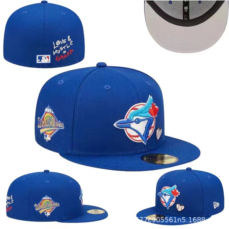 Todo cerrado, no ajustable, anti-uso de sombreros de béisbol al por mayor de comercio exterior de LA, hombres y mujeres, sombrilla de hip-hop estadounidense, sombrero de ala plana NY