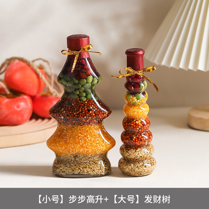 豊かな穀物の装飾品、玄関ホール、新築祝いのギフト、引っ越しの必需品の装飾用品の完全なセット|undefined
