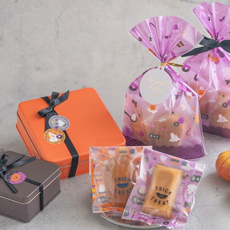 10枚价 新款万圣节贴纸 幽灵包南瓜halloween异形粘纸diy装饰贴纸|undefined