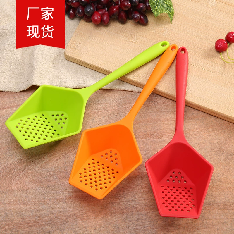 Новый силиконовый лопатка для льда чайный магазин кофе кафе ресторан пять цветов опциональная утечка лопата для кухни лопата для слива