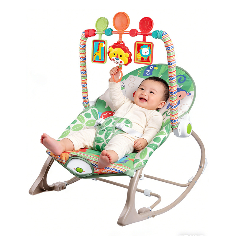 Comercio exterior caliente baby mecedora baby multifuncional música mecedora asiento de asiento mecedora para niños