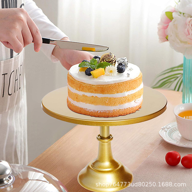 Amazon Venta caliente postre soporte de exhibición decoración pastel postre pastelería bandeja fría comida romper soporte de mesa