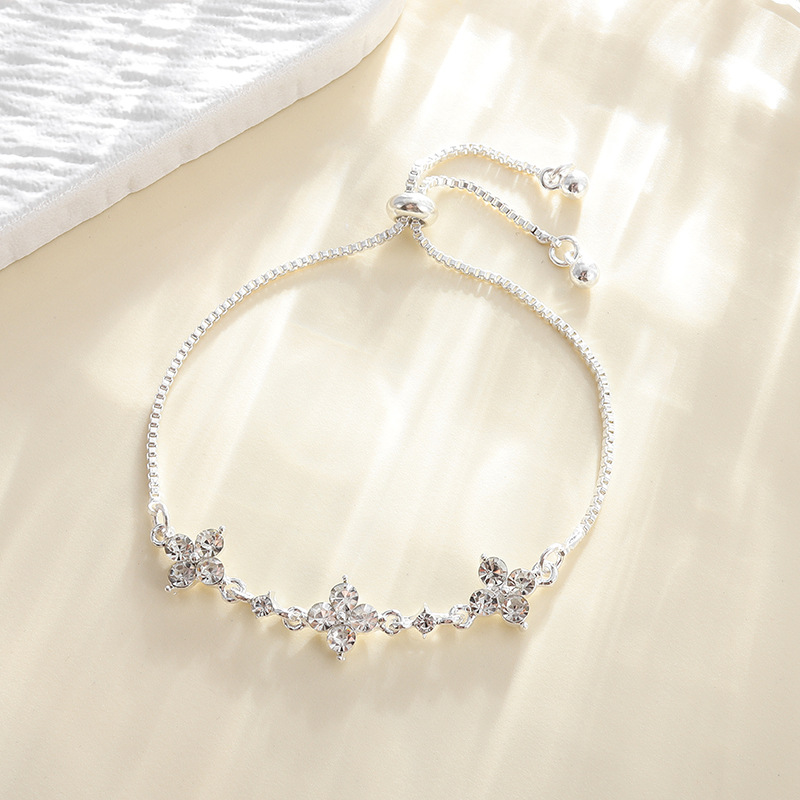 Hot selling crystal bracelet fresh and simple high grade bracelet Korean ins style trendy all match hand jewelry new wholesale_voghion.com