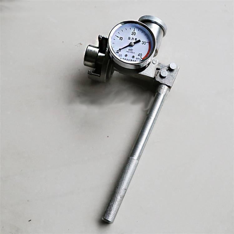 工作阻力单体支柱测压表 矿用仪表增压式单体液压支柱测压仪