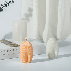 三信 鳳凰冠香薰蠟燭硅膠模具 韓國ins風石膏擺件手工皂擺台磨具