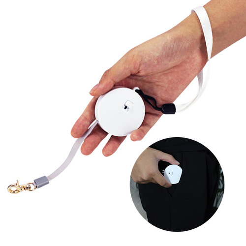 Automatic Retractable Nylon Pet Leash for Small Dogs and Cats, Mini 2-meter Pet Collar, Portable and New Model for International Trade