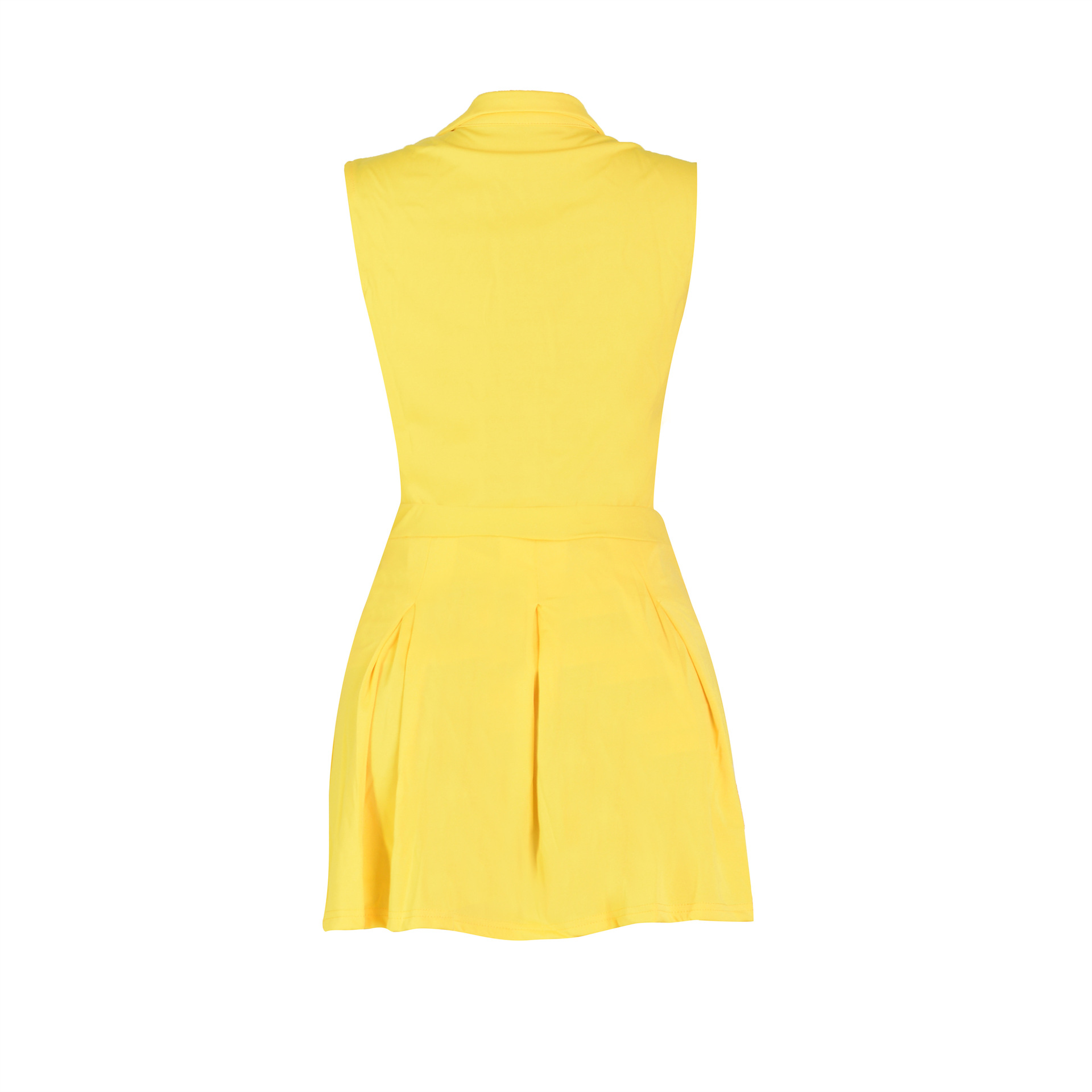 Women Clothing Short Skirt Two Piece Sleeveless Vest Suit Summer Polo Shirt