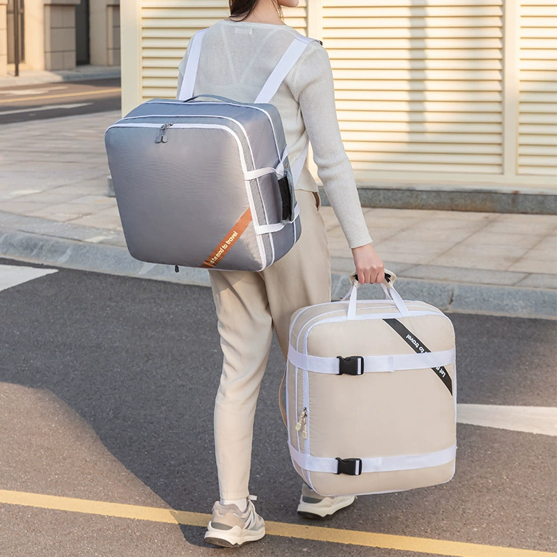 Трансграничное путешествие Сжатый ватный стеганый мешок большой емкости сумка для хранения сумка для макияжа, стирка одежда чемодан чемодан