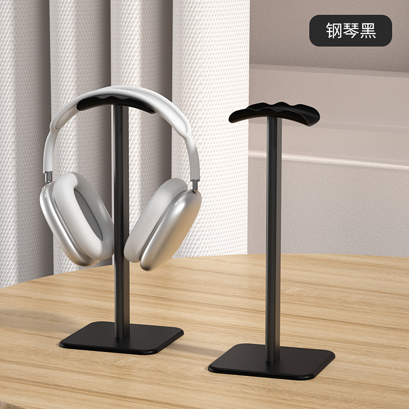 ITLY WAVE Soporte para auriculares de aleación de aluminio Soporte para auriculares de escritorio Soporte para auriculares para juegos