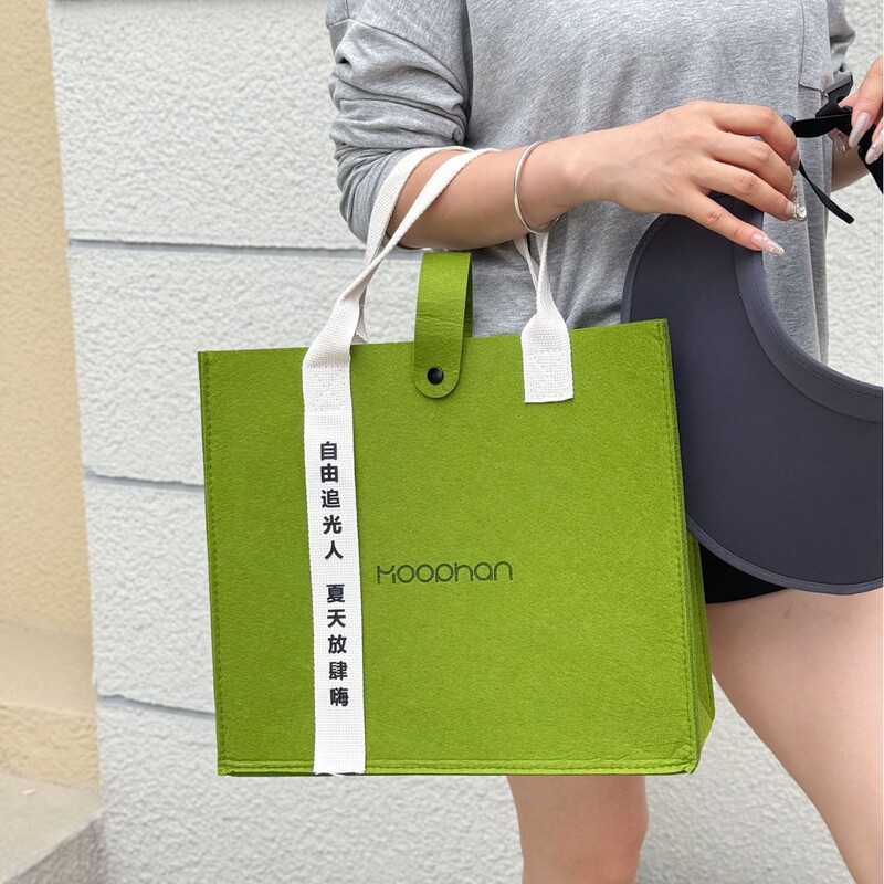 女性の日ギフト、夏の福利厚生、熱中症対策、実用的でファッショナブルなフェルトバッグ、高級夏のお土産|undefined