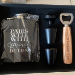 Supply Stainless Steel Wine Bottle Stainless Steel Russian Portable Outdoor Flat Metal Wine Bottle Gift Box Wine Bottle