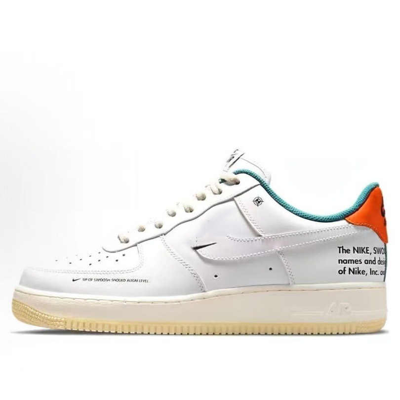 Zapatos Putian Chunyuan Air Force No. 1 cabeza de piel de vaca clásica baja zapatos blancos para hombres y mujeres zapatos casuales de skate