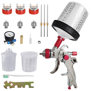 Cross-Border Amazon Hot Selling 2008 High Atomization Spray Gun Spray Car Paint Latex Pneumatic Spray Gun Tool