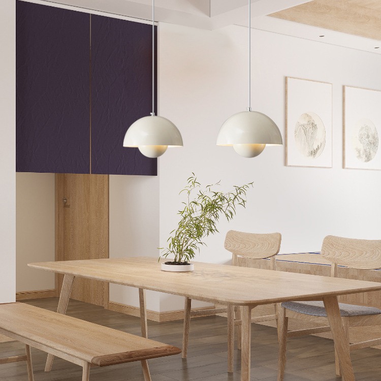 Lámpara de araña moderna minimalista de tres cabezas para restaurante, bar, dormitorio, lámpara de noche LED, estilo escandinavo simple, lujo asequible y creativo.