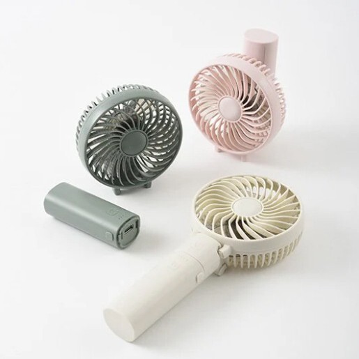 Folding Fan, Handheld Mini Fan, Strong Wind Power, Detachable Handheld Fan, Cross-Border Fan